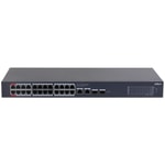 Dahua CS4228-24GT-375 Yönetilebilir Switch - 24 Port Gigabit PoE (375W), 2 Uplink, 2 SFP Metal Kasa Ağ Anahtarı