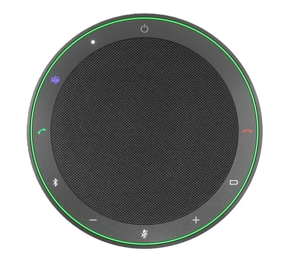 Jabra Speak2 75 Bluetooth Konferans Hoparlörü (SPEAK2-75) - Süper Geniş Bant Ses, Gürültü Önleme, Taşınabilir Mikrofonlu