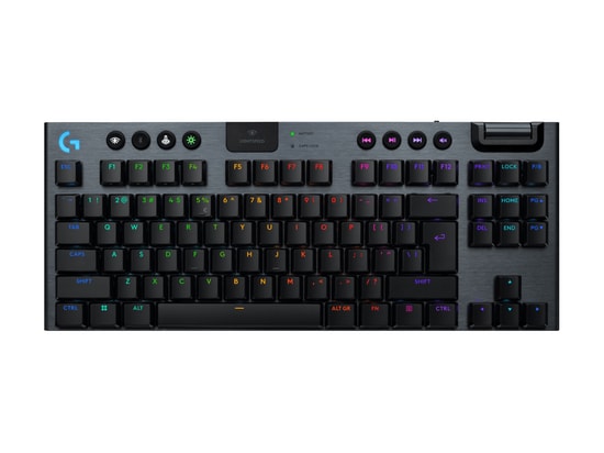 Logitech G915 X Lightspeed TKL Siyah Kablosuz Mekanik Oyuncu Klavyesi (920-012737) - ENG Düzen, Clicky, Alüminyum Kasa