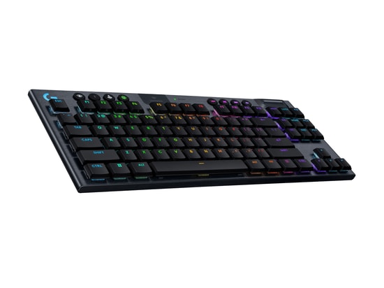 Logitech G915 X Lightspeed TKL Siyah Kablosuz Mekanik Oyuncu Klavyesi (920-012737) - ENG Düzen, Clicky, Alüminyum Kasa
