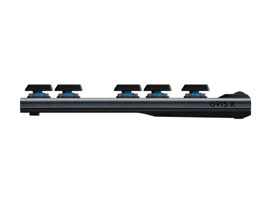 Logitech G915 X Lightspeed TKL Siyah Kablosuz Mekanik Oyuncu Klavyesi (920-012737) - ENG Düzen, Clicky, Alüminyum Kasa