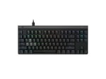 Logitech G515 Rapid TKL Kablolu Analog Oyuncu Klavyesi (US) - Düşük Profil, Rapid Trigger, Siyah (920-013861)