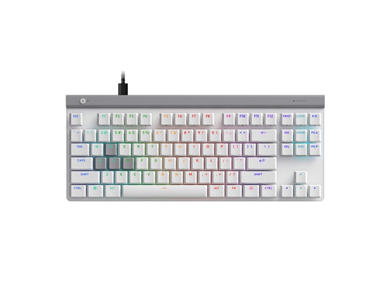 Logitech G515 Rapid TKL Kablolu Analog Oyuncu Klavyesi (US) - Beyaz, Düşük Profil, Rapid Trigger (920-013876)