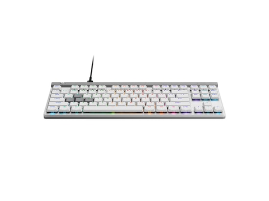 Logitech G515 Rapid TKL Kablolu Analog Oyuncu Klavyesi (US) - Beyaz, Düşük Profil, Rapid Trigger (920-013876)