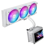 Asus ROG RYUO IV SLC 360 ARGB WHT Beyaz Sıvı İşlemci Soğutucu - 360mm, 3x120mm Fan, LGA 1851/1700, AM5/AM4 Uyumlu