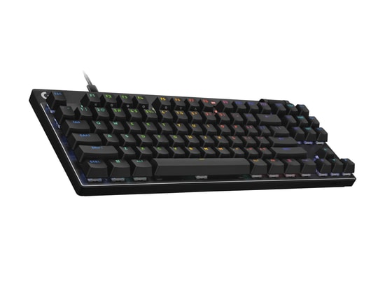Logitech G Pro X TKL Rapid Manyetik Analog Kablolu Siyah Oyuncu Klavyesi (920-013233) - ENG Düzen, RGB, Hızlı Tetik