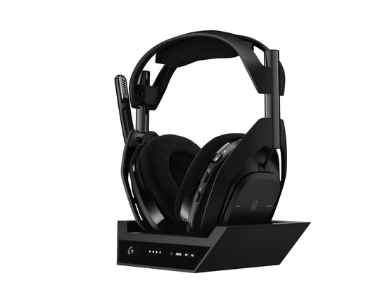 Logitech G Astro A50X LIGHTSPEED Siyah Kablosuz Oyuncu Kulaklığı + Baz İstasyonu (939-002128) - 40mm Grafen, Dolby Atmos