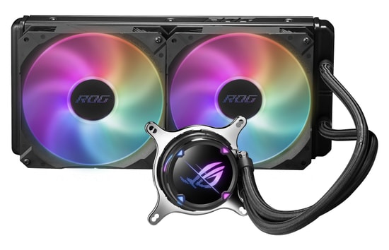 ASUS ROG Strix LC II 280 ARGB V2 Sıvı İşlemci Soğutucu (90RC00C1-M0UAY1) - 2x140mm Adreslenebilir Fan, 6 Yıl Garanti