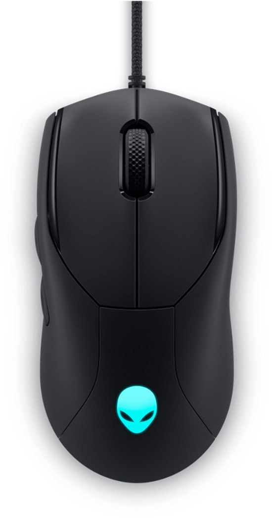 Dell Alienware AW320M Siyah Optik Kablolu Gaming Mouse (545-BBDS) - 19000 DPI, RGB, 6 Tuşlu, 1000Hz, 2 Metre Örgü Kablo