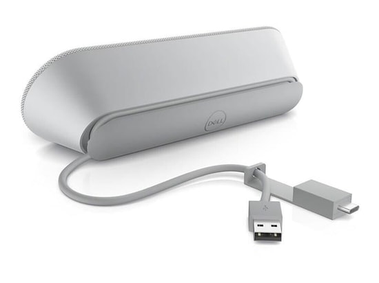 Dell SP3022 Soundbar Mikrofonlu Hoparlör (520-AAVQ) - USB Bağlantı, Microsoft Teams, Stereo Ses, AI Gürültü Engelleme