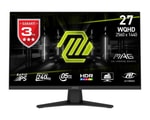 MSI MAG 274QF X24 27" WQHD (2560x1440) 240Hz 0.5ms Rapid IPS FreeSync Premium Oyuncu Monitörü - 10bit Renk, HDR
