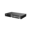 Tenda S218GPC-BH 16 Port PoE+ Switch - 2x GE Uplink, 167W PoE Gücü, Gigabit Hız, Metal Kasa, Yönetilemez, Masaüstü