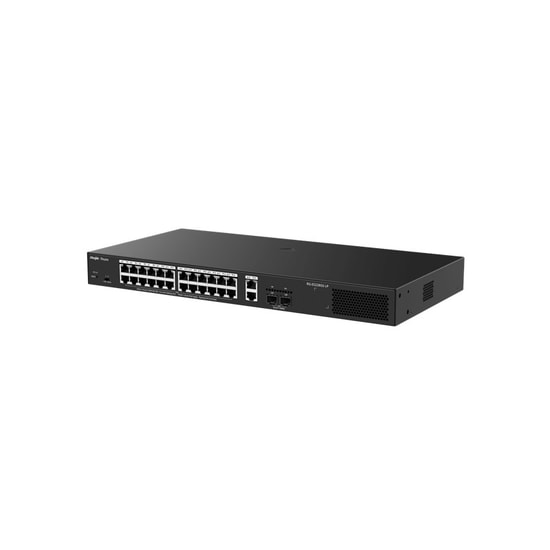 Ruijie Reyee RG-ES228GS-LP 24 Port Gigabit Yönetilebilir PoE Switch - 2xSFP, 2xRJ45 Uplink, 250W, Rackmount Tasarım