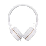 HP DHH-1206-WT Beyaz Kulak Üstü Kablolu Kulaklık - Stereo, Mikrofonlu, 40mm Dinamik Sürücü, Kumandalı Konforlu Tasarım