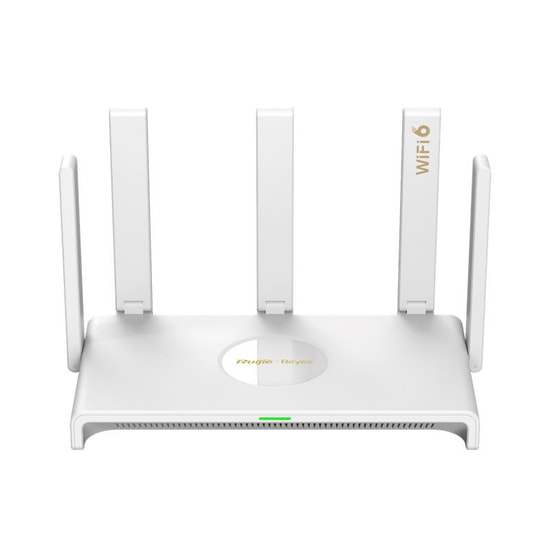 Ruijie Reyee RG-EW3000GX AX3000 WiFi 6 Router - 3000Mbps, 5 Port Gigabit, 5dBi Anten, 2.4/5GHz, Cloud Yönetimli
