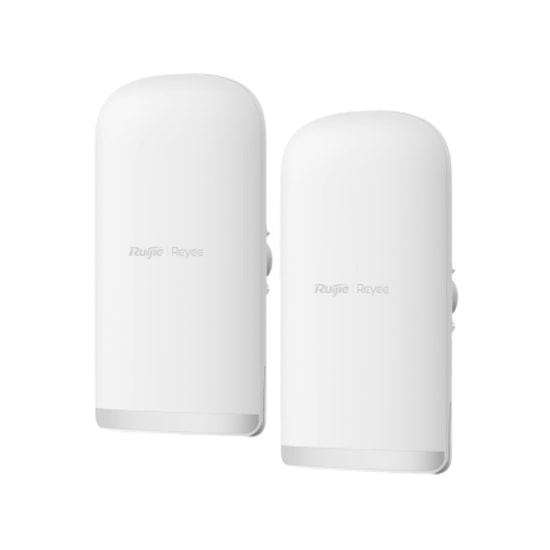 Ruijie Reyee RG-EST350G 867Mbps 5km Dış Ortam Kablosuz Köprü - 2'li Set, 3 Port Gigabit, 30 Derece, PTP/PTMP, Adaptörlü