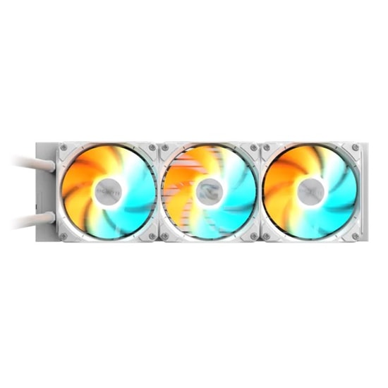 Gigabyte Gaming 360 Ice Sıvı İşlemci Soğutucu (GME 360I) - 360mm, 3x120mm ARGB Fan, Beyaz, Intel & AMD Uyumlu