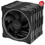 ASUS Prime MR120 3PARCA ARGB Siyah Kasa Fanı (3'lü Set) - 120mm, PWM, Aura Sync, 1600RPM, 58CFM, 90DA00I0-B09020