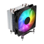 FSP NC3 Siyah ARGB Kule Tipi Sıvı İşlemci Soğutucu - 3x120mm Fanlı, Alüminyum Radyatör, Bakır Plaka, AMD Intel Uyumlu