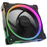 ASUS Prime MR120 ARGB Reverse 120mm Siyah Kasa Fanı (Tekli) - PWM, 1600 RPM, Çift Taraflı Aura Sync, Ters Fan, 47 CFM