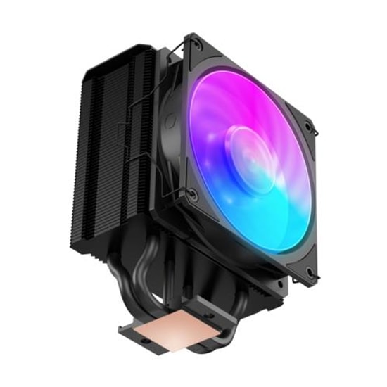 Cooler Master Hyper 212 Black ARGB CPU Soğutucu (MAY-T2HP-217PA-R1): 120mm Fan, 1851/AM5, Yüksek Performans, Siyah