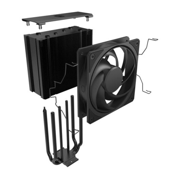 Cooler Master Hyper 212 3DHP Siyah CPU Soğutucu (MAY-T2HP-217PK-R1) - 120mm Fan, 63.1 CFM, 1851/AM5 Soket Uyumlu