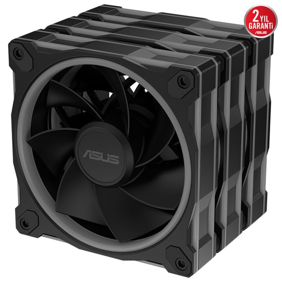ASUS Prime MR120 ARGB Reverse Siyah Kasa Fanı (3'lü Paket, 120mm, 90DA00L0-B09020)