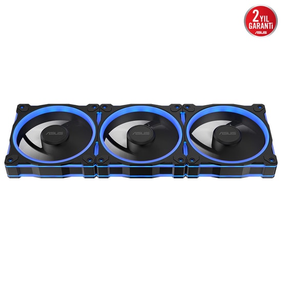 ASUS Prime MR120 ARGB Reverse Siyah Kasa Fanı (3'lü Paket, 120mm, 90DA00L0-B09020)