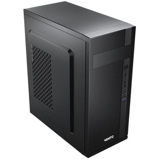 Vento VS115F 350W ATX Midi Tower Siyah Kasa - 3x USB 3.2, 2x 2.5", 2x 3.5" Disk Yuvası, 3 Fan Yuvası