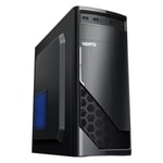 Vento VS115F 300W ATX Siyah Kasa - 3 Fan Yuvası, 2xSSD/HDD, USB 3.2, ATX/Micro ATX/Mini-ITX, 400x175x410mm