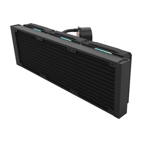FSP AE36-B Siyah 360mm ARGB Sıvı İşlemci Soğutucu - 3x120mm Fan, Intel 1700/1851 ve AMD AM4/AM5 Uyumlu