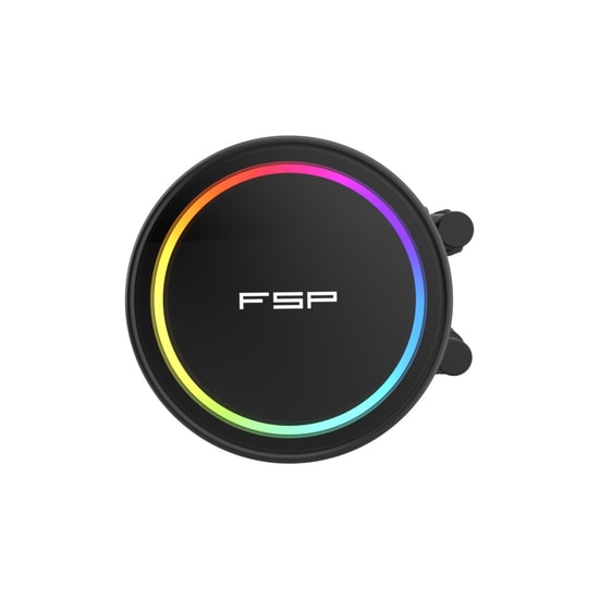 FSP AE36-B Siyah 360mm ARGB Sıvı İşlemci Soğutucu - 3x120mm Fan, Intel 1700/1851 ve AMD AM4/AM5 Uyumlu