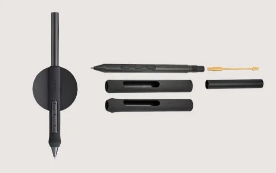 Wacom Intuos Pro M PTK670K0B Grafik Tablet - 8192 Basınç, 5080 LPI, Bluetooth 4.2, Çoklu Dokunmatik, 8 Kısayol Tuşu