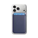 Nettech NT-114180 Mavi Mıknatıslı Deri Telefon Kartlık Cüzdan - Şık ve Pratik Tasarım, Güçlü Mıknatıs, Kolay Kullanım