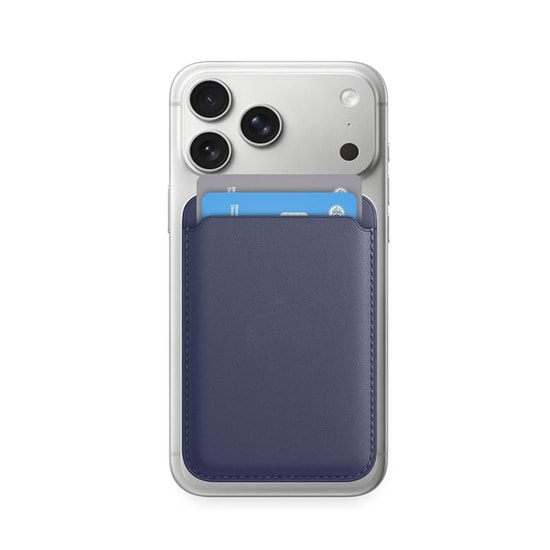 Nettech NT-114180 Mavi Mıknatıslı Deri Telefon Kartlık Cüzdan - Şık ve Pratik Tasarım, Güçlü Mıknatıs, Kolay Kullanım