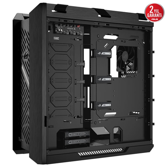 ASUS ROG Strix Helios II Siyah E-ATX Mid-Tower Kasa - Çift Cam, 450mm GPU, 420mm Radyatör,Alüminyum - 90DC00W0-B39000