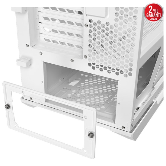 ASUS ROG Strix Helios II Beyaz E-ATX Mid-Tower Kasa - Çift Cam, 450mm GPU, 420mm Radyatör - 90DC00W3-B39000