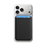 Nettech NT-114178 Siyah Mıknatıslı Deri Telefon Kartlık Cüzdan - Şık Tasarım, Güçlü Mıknatıs, Pratik Kullanım
