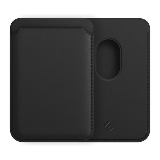 Nettech NT-114178 Siyah Mıknatıslı Deri Telefon Kartlık Cüzdan - Şık Tasarım, Güçlü Mıknatıs, Pratik Kullanım