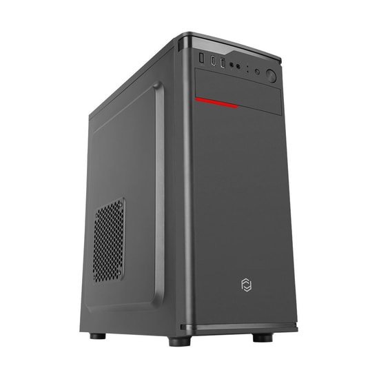 Frisby FC-2910B 550W Siyah Midi Tower Kasa - 1x120mm Fan, USB 2.0, ATX, Mikrofon ve Kulaklık Girişli, 2xSSD, 1xHDD Yuval