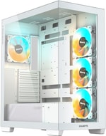 GIGABYTE C500 Panoramic Stealth Ice (GB-C500PI-ST) Beyaz ATX Kasa - 4x ARGB Fan, Temperli Cam, Optimize Hava Akışı