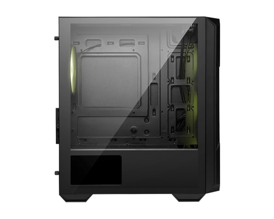 MSI MAG Forge M120R Airflow Temperli Camlı ARGB Micro ATX Gaming Kasa - 4x12cm Fan, Mesh Ön Panel, 30cm GPU Destekli