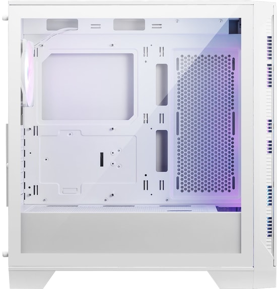 MSI MAG FORGE 320R Airflow Beyaz ATX Oyuncu Kasası - 4x120mm ARGB Fan, Temperli Cam, USB 3.2, Mükemmel Hava Akışı