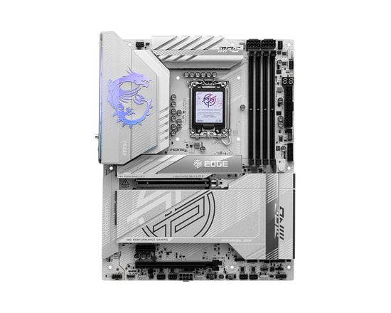 MSI MPG Z890 Edge TI WiFi Anakart - LGA1851, DDR5 9200MHz(OC), 5xM.2, WiFi 7, 5G LAN, USB4, HDMI, ATX