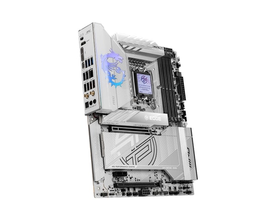MSI MPG Z890 Edge TI WiFi Anakart - LGA1851, DDR5 9200MHz(OC), 5xM.2, WiFi 7, 5G LAN, USB4, HDMI, ATX