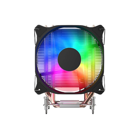 FSP NC5 Siyah ARGB Kule Tipi İşlemci Soğutucu - 120mm Fan, 6 Bakır Isı Borusu, 1600RPM, PWM, Intel/AMD Uyumlu