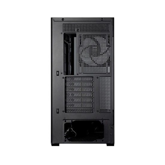 Zalman P40 DS Black Siyah Mid Tower Bilgisayar Kasası - 4x120mm ARGB Fan, USB 3.0, Type-C, 3x 2.5" Disk Yuvası