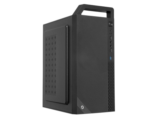 Frisby FC-2725B 300W Mini Tower Kasa - Micro ATX, 3xUSB 3.2, 80mm Fan, 2x2.5" SSD, 1x3.5" HDD Yuva, Siyah
