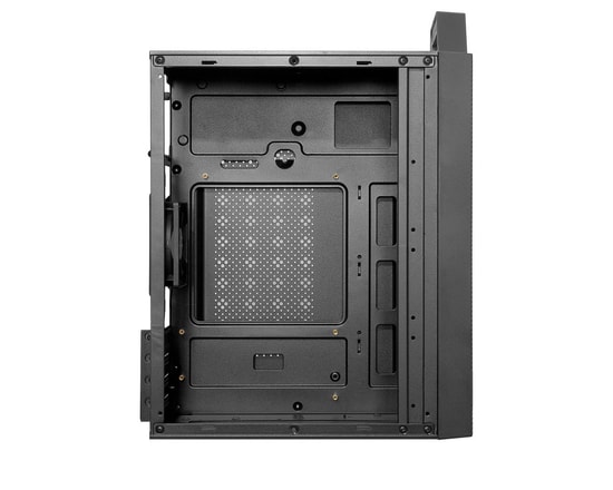 Frisby FC-2725B 300W Mini Tower Kasa - Micro ATX, 3xUSB 3.2, 80mm Fan, 2x2.5" SSD, 1x3.5" HDD Yuva, Siyah
