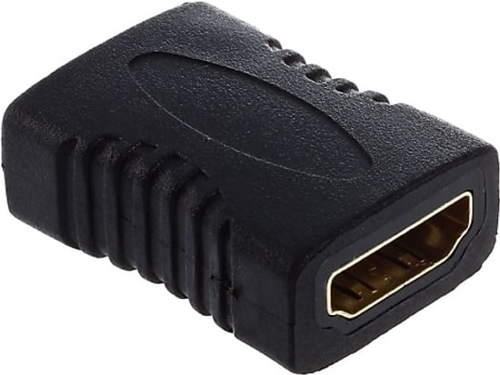 Qport Q-H2F HDMI Dişi - HDMI Dişi Çevirici Adaptör - Yüksek Performanslı Bağlantı, Full HD, Kolay Tak Kullan